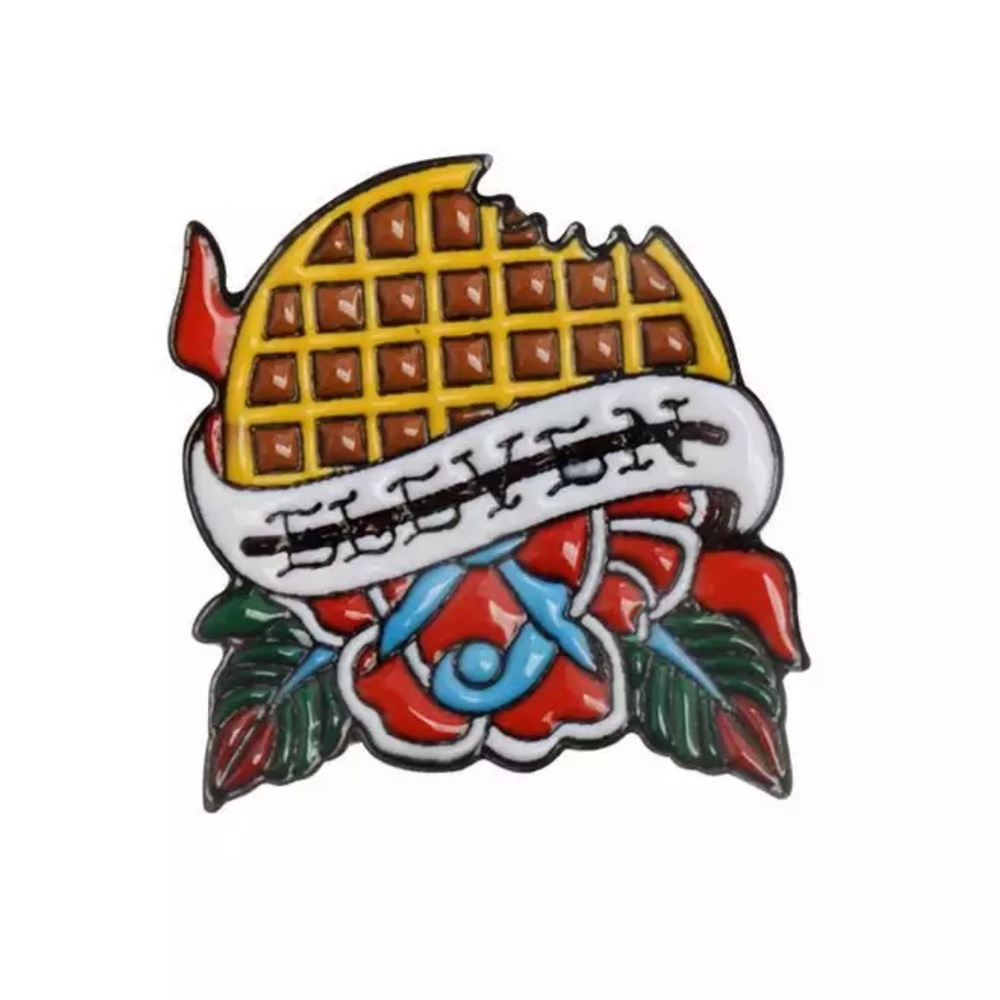 3/$18 NEW Stranger Things Eleven Waffle Enamel Pin